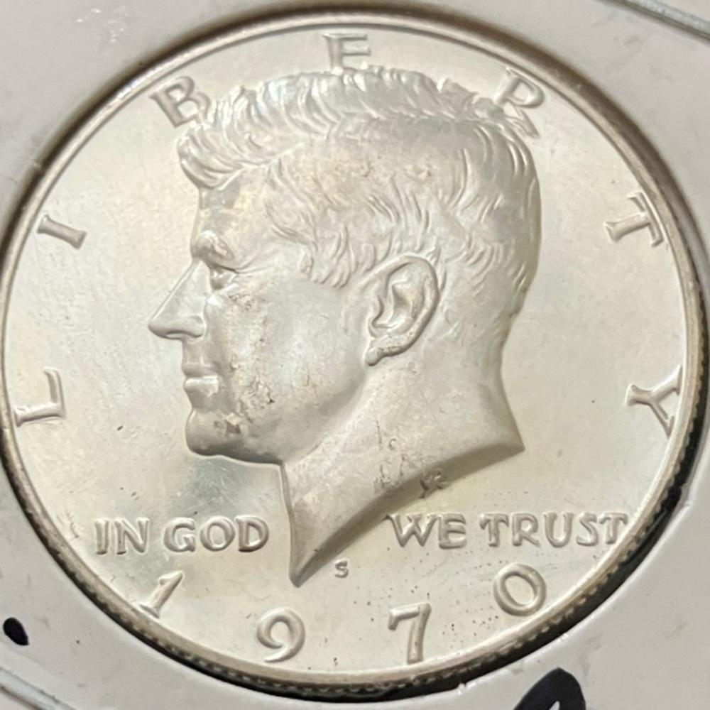 Error Coin -Silver Kennedy Half Dollar Coin